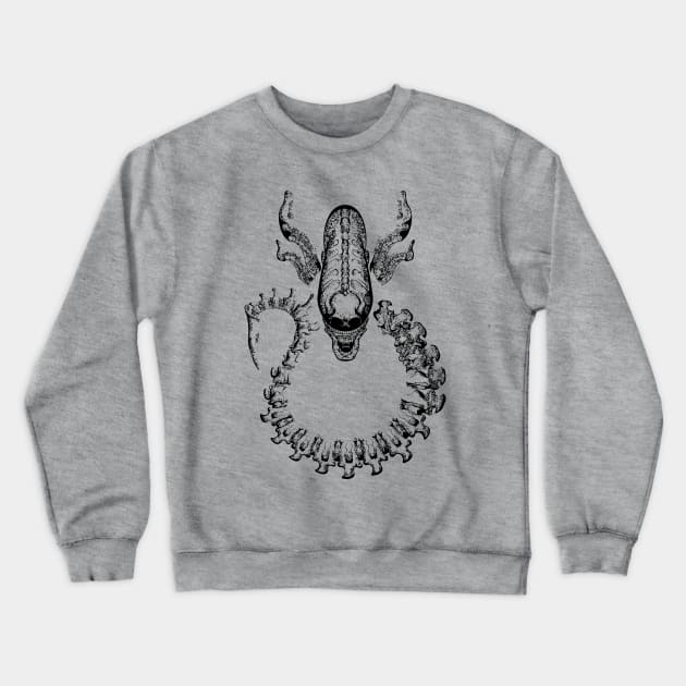 H.R. Giger Original Alien Crewneck Sweatshirt by Max58